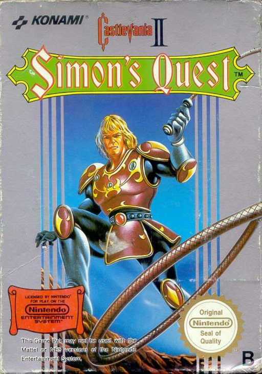 Castlevania II - Simon's Quest (Europe) box art